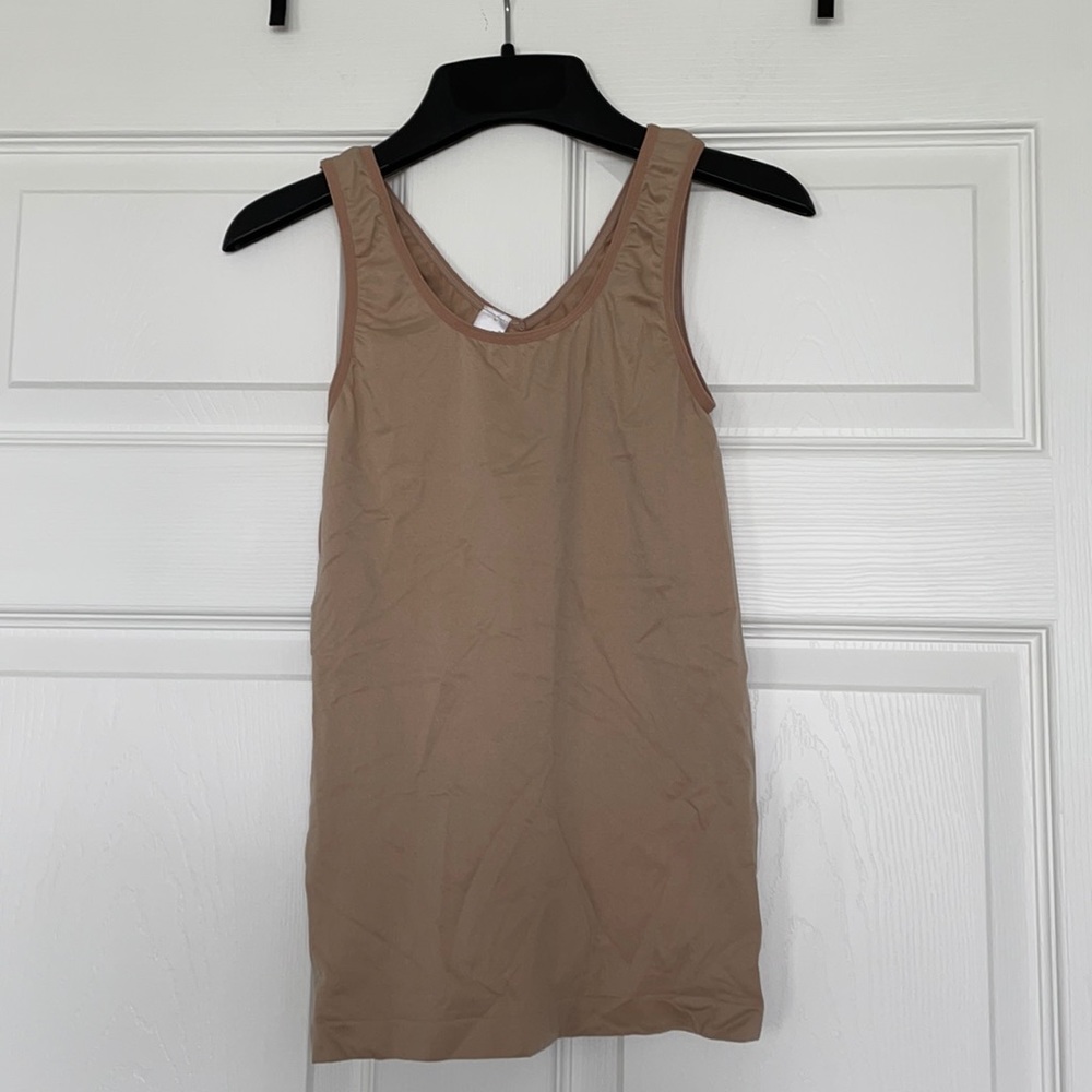 Tan cami, size M